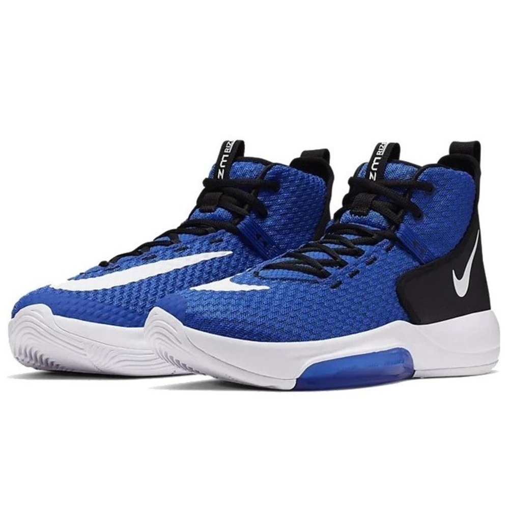 Nike Zoom Rize TB Game Royal Blue Black White Mens Size 7 BQ5468-400 Basketball